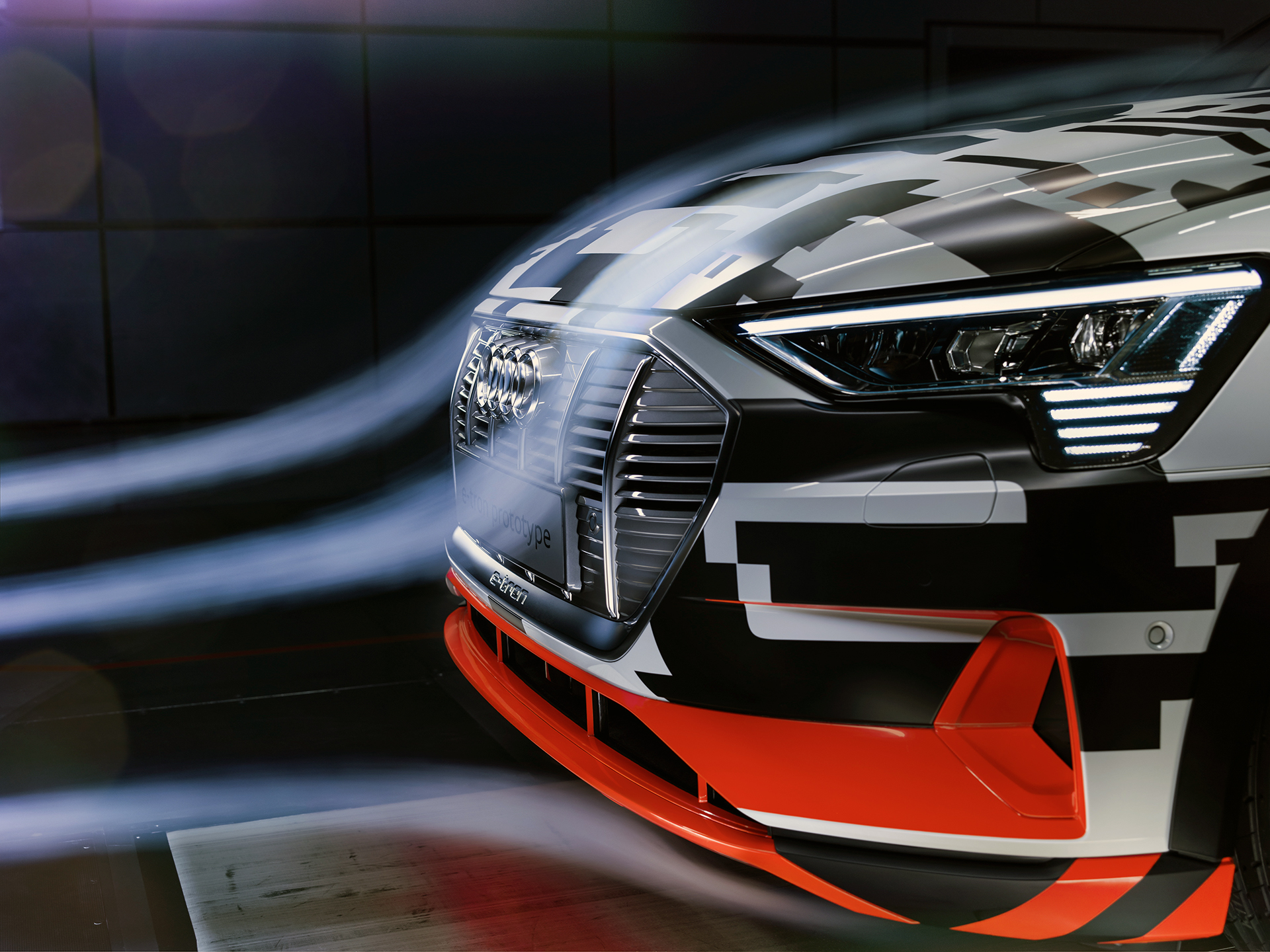 Zoptymalizowana aerodynamika Audi e-tron