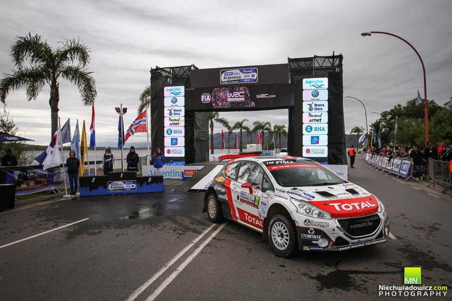 Drugie z rzędu podium w WRC 2 dla Huberta Ptaszka