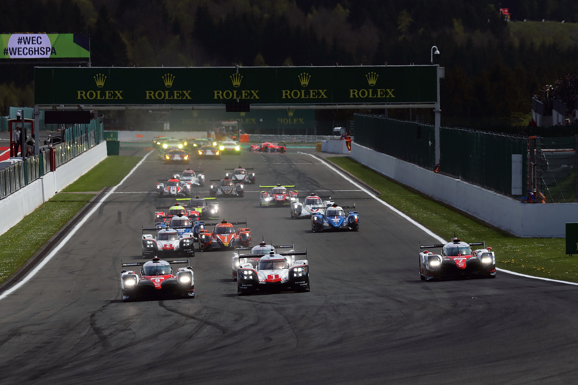 Toyota zdominowała wyścig Spa-Francorchamps