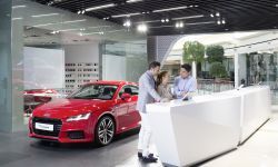 Cyfrowy salon Audi w Stambule