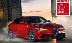 Alfa Romeo Giulia Quadrifoglio - „Car of the Year 2020” magazynu „What Car?”