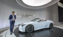 Lexus LC Convertible Concept z nagrodą Eyeson Design w Detroit