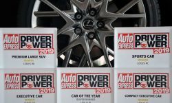 Lexus - 7 nagród w rankingu Auto Express Driver Power 2019