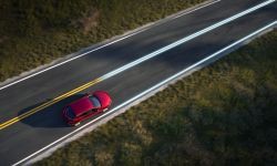 2022 Mazda2, Soul Red Crystal Safety Lane Keep Assist.jpg