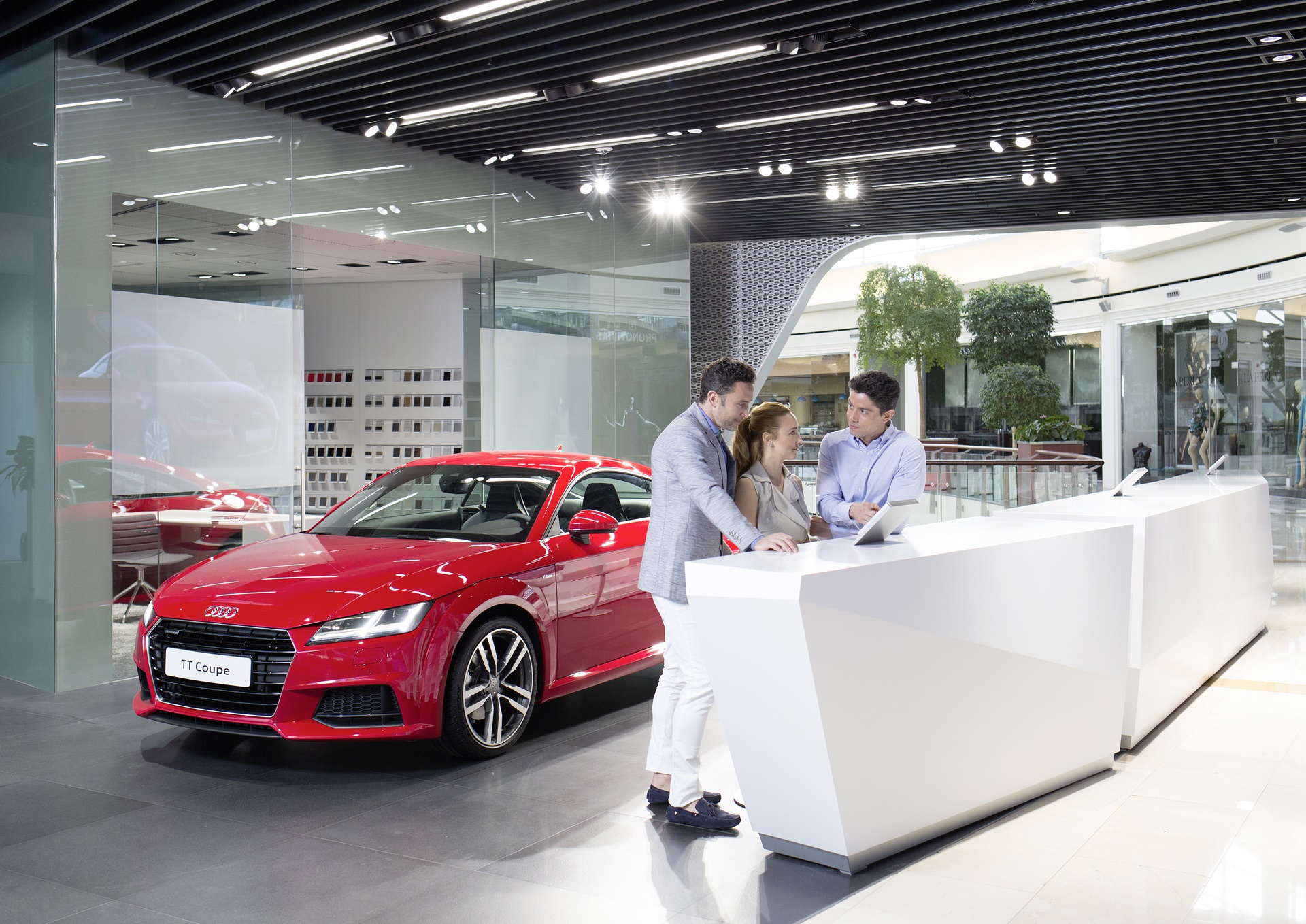 Cyfrowy salon Audi w Stambule