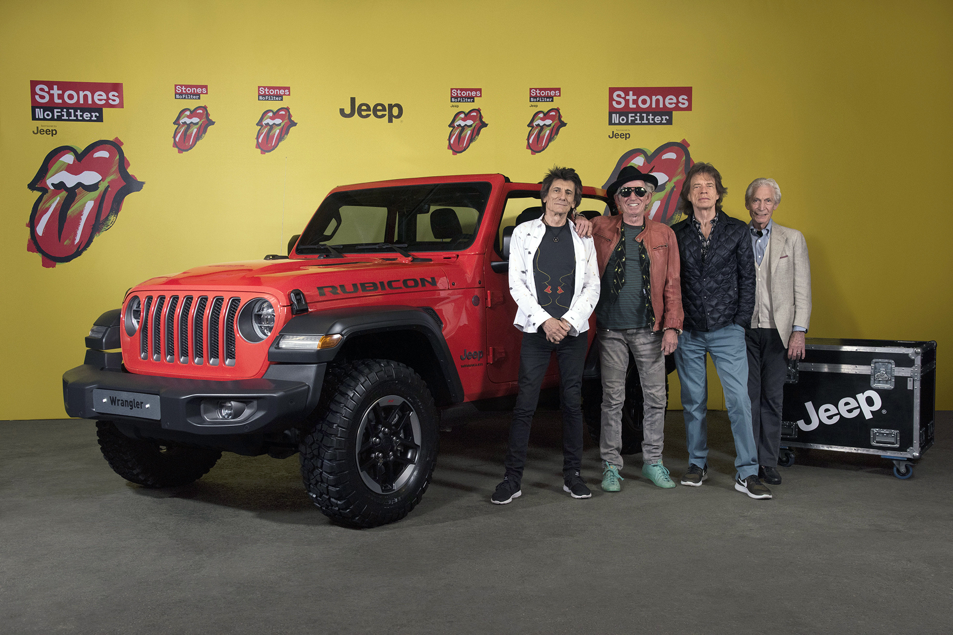 Jeep Wrangler sponsorem trasy koncertowej The Rolling Stones