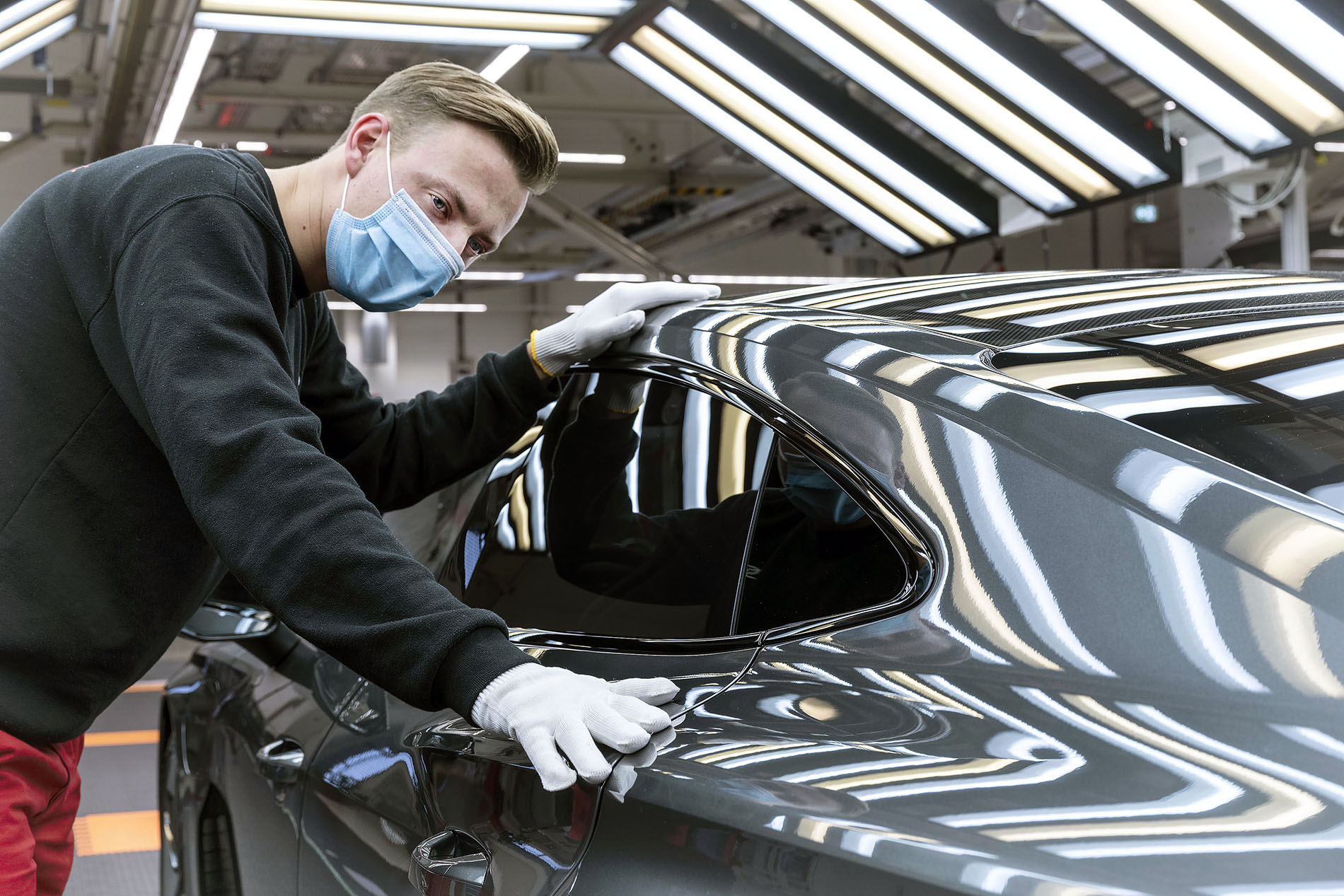 Audi e-tron GT: neutralna pod względem emisji CO2 produkcja w Böllinger Höfe