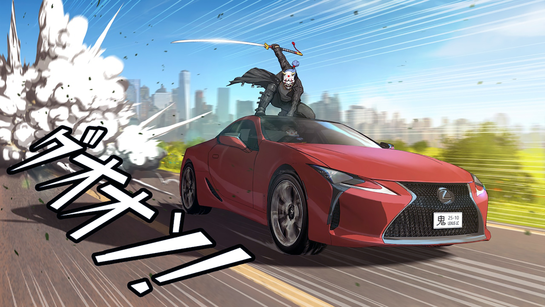 Lexus jak z obrazka. LC, ES i UX w świecie japońskiej mangi