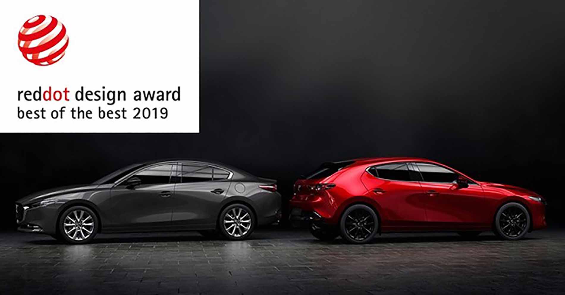 Mazda3 z nagrodą Red Dot „Best of the Best” 2019