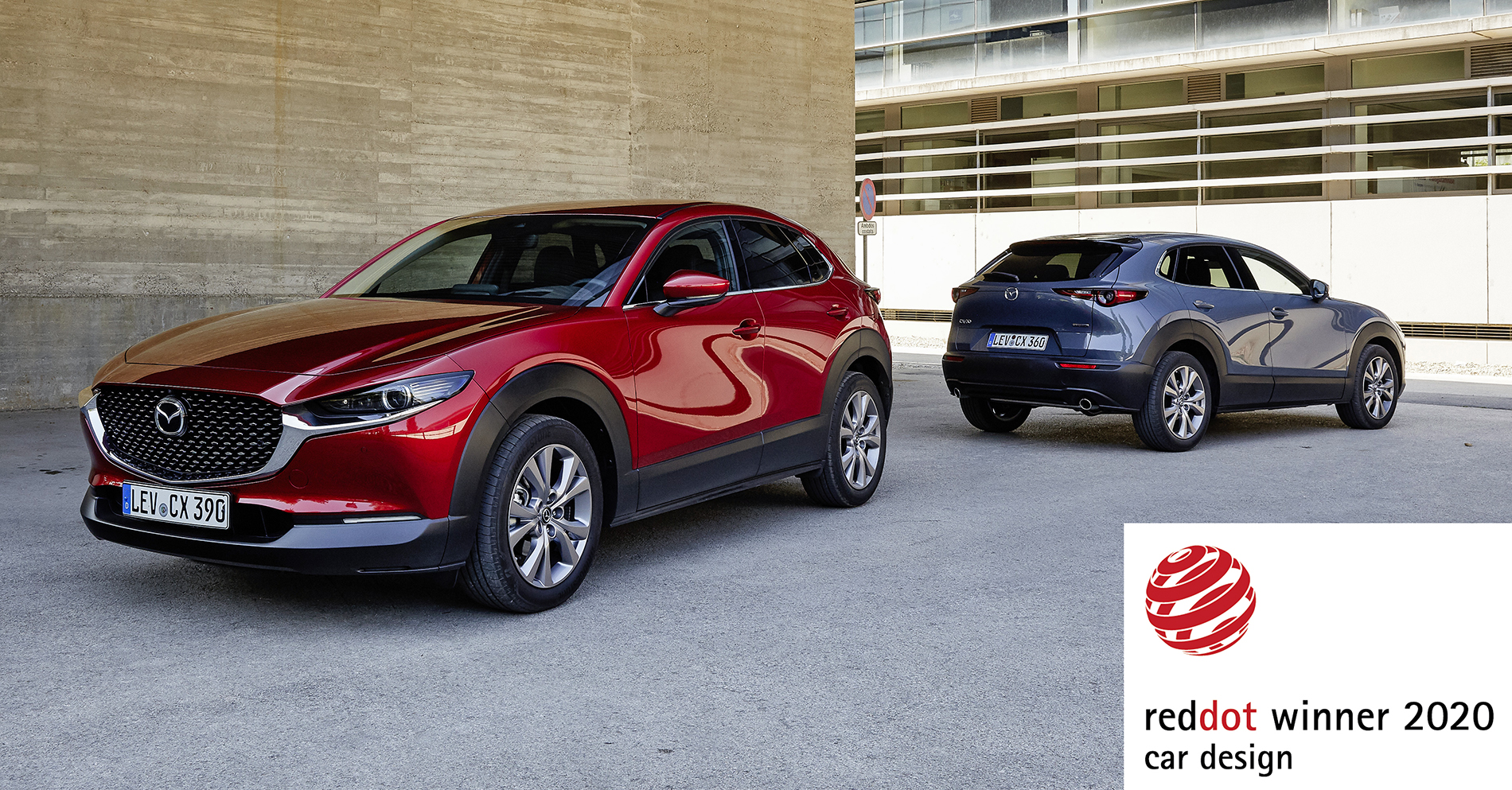 Nowa Mazda CX-30 oraz MX-30 z nagrodą Red Dot Design