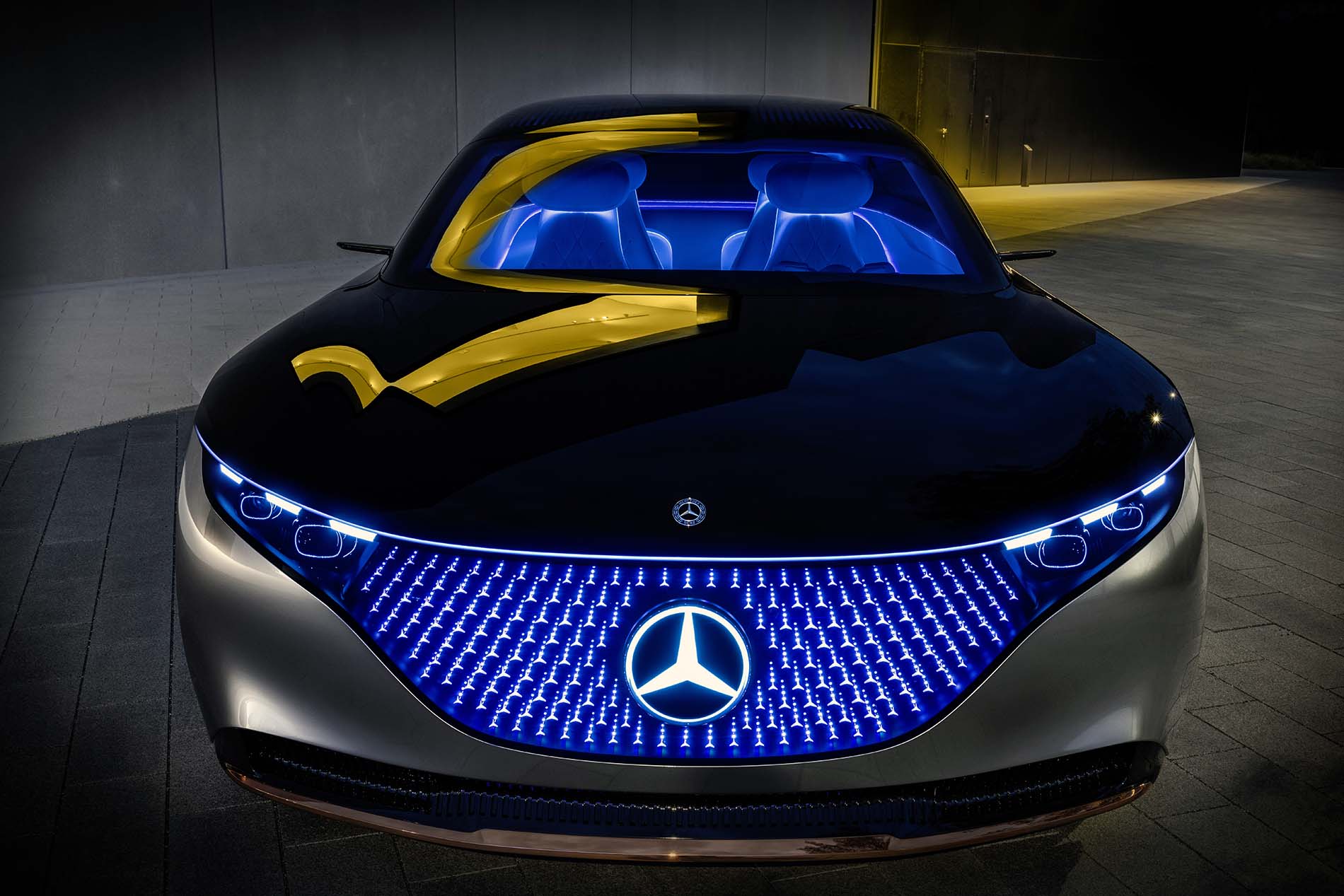 Koncepcyjny Mercedes-Benz Vision EQS