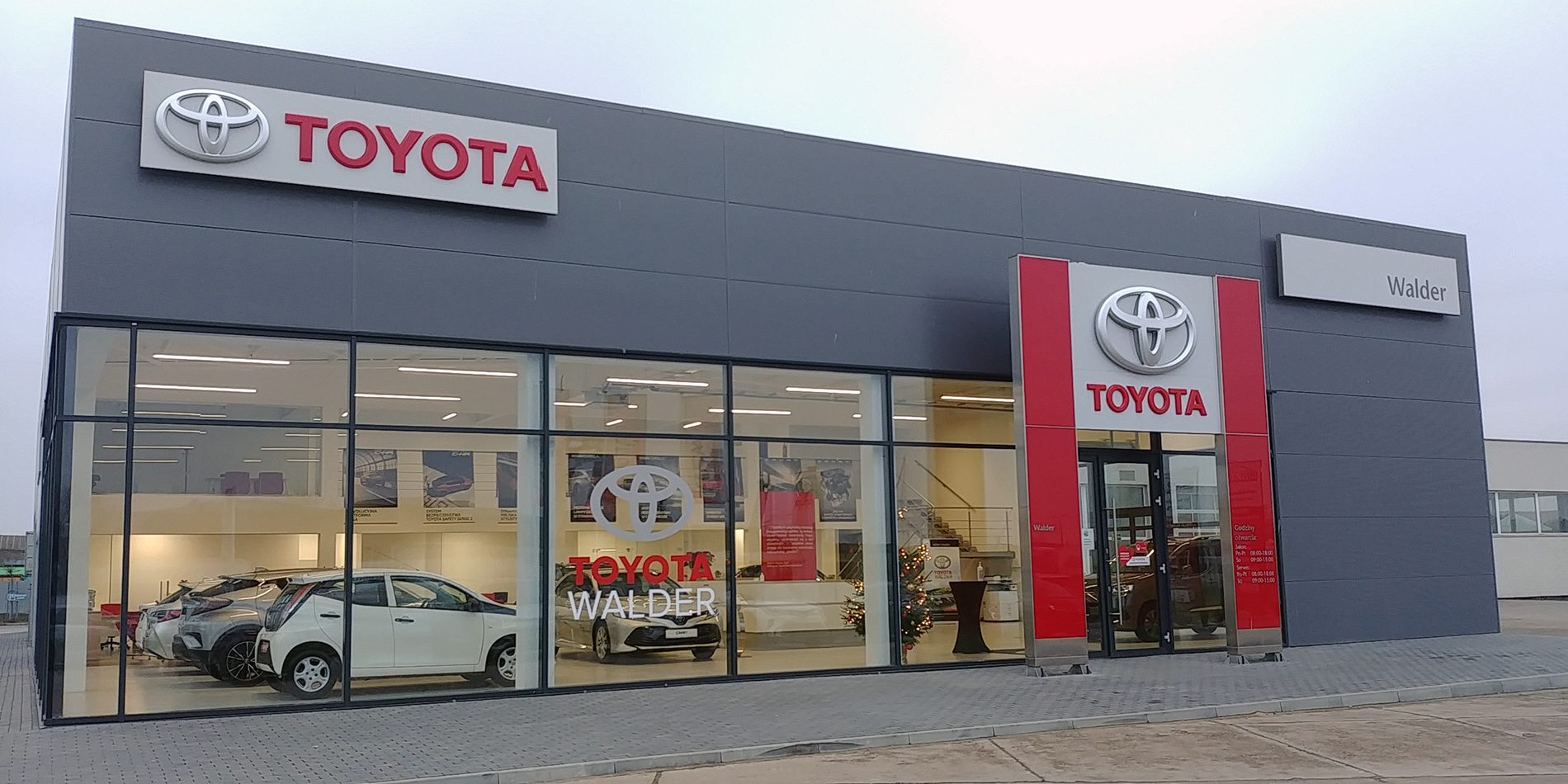 Toyota Walder – nowy salon samochodowy w Grudziądzu