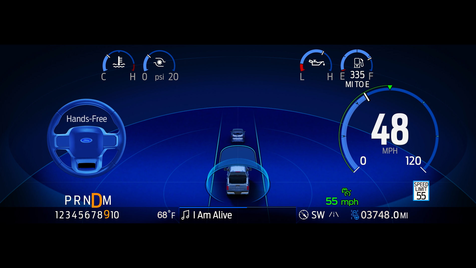 Ford - kolejny etap testów systemu jazdy półautonomicznej BlueCruise