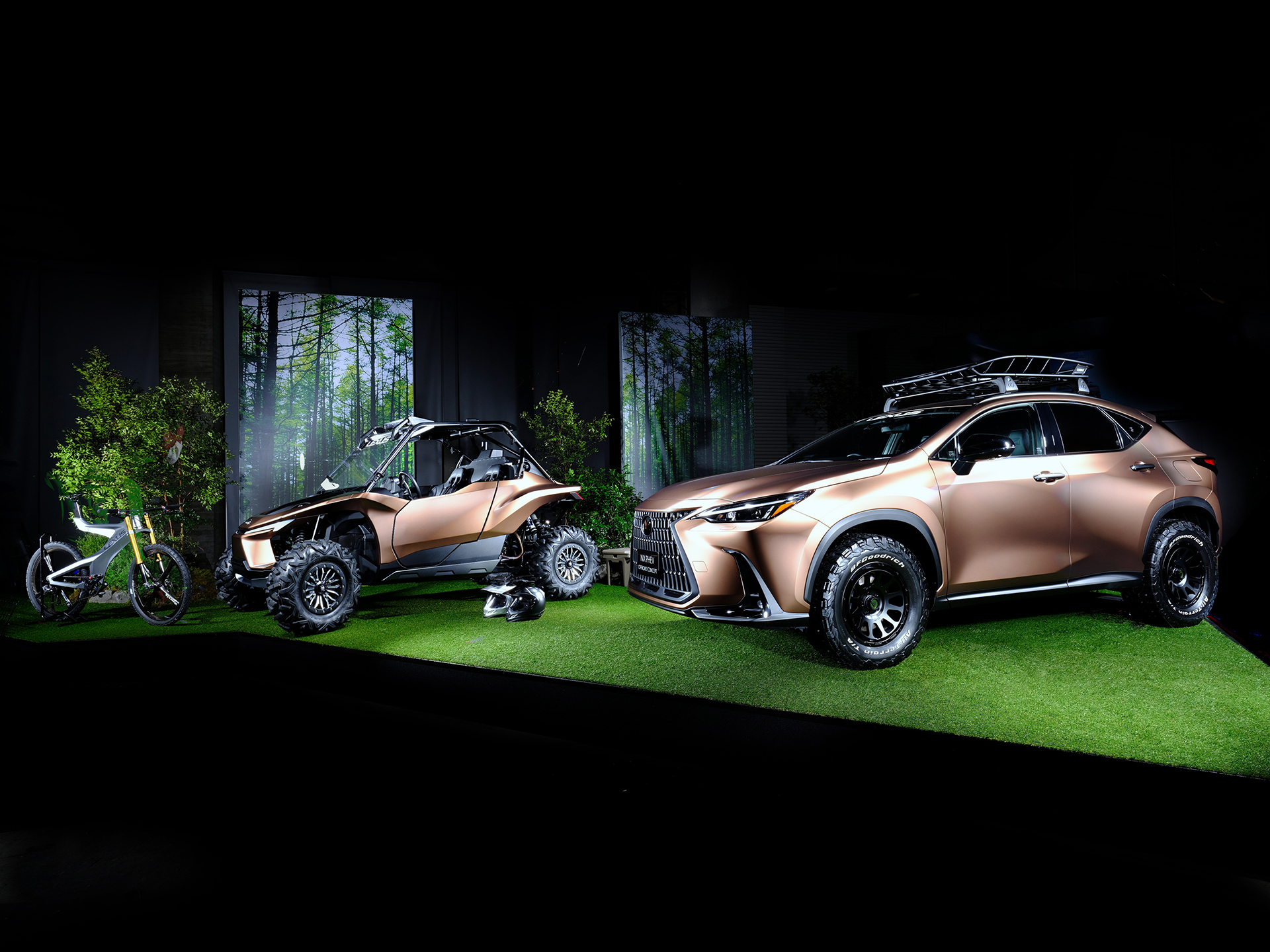 Lexus NX PHEV Offroad Concept oraz wodorowy ROV Concept na Tokyo Auto Salon 2022