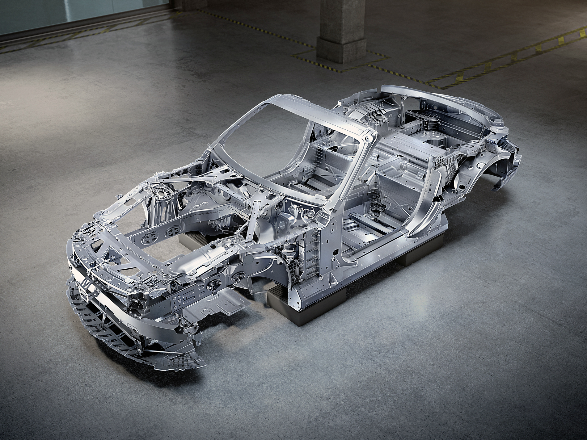 Mercedes-AMG SL z nowym kompozytowo-aluminiowym nadwoziem