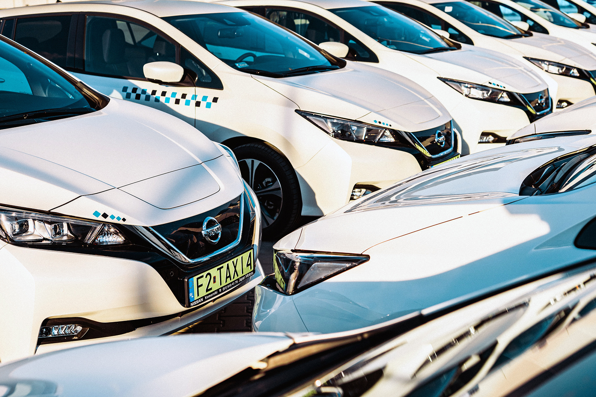 Nissan LEAF doskonały w roli taksówki - milion elektrycznych kilometrów korporacji Evity