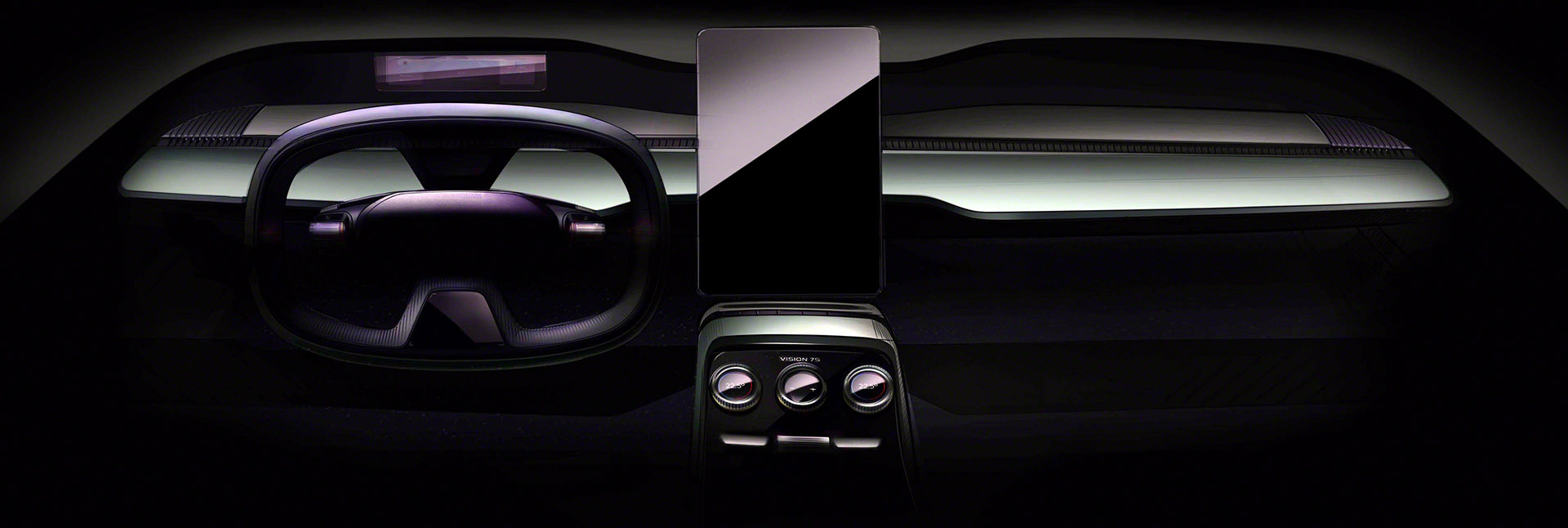 ŠKODA - kolejne detale wnętrza elektrycznego samochodu koncepcyjnego VISION 7S